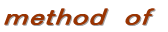 method of